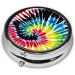Buy Tie Dye Hippie Mini Pill Box - 3 Compartment Travel Organizer for Medicine Portable Pill Case for Home & Office - Buy Online on GoSupps.com