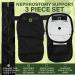 Nephrostomy Tube & Drainage Bag Cover (Black) - Comfortable Durable & Secure | International Shipping Available - Buy Online on GoSupps.com