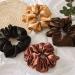 6 Pieces Satin Hair Ties - Soft Silk Elastic Scrunchies for All Occasions | International Shipping Available - Buy Online on GoSupps.com