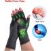 2 Pairs Arthritis Compression Gloves Fingerless for Women Men - Relieve Rheumatoid Osteoarthritis - Grey M - Buy Online on GoSupps.com