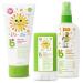 Babyganics Sun + Bug Set - Spf50 Susncreen Lotion  Spf50 Susncreen Stick  Bug Spray  3 Items
