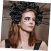 BIUDECO 4 Pairs Halloween Temporary Eyeliner Stickers Black Stickers Temporary Eye Makeup Decals - Buy Online on GoSupps.com