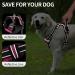 Heele Dog Crockery & No-Pull Harness | Reflective Breathable Padded for Medium Dogs - Rose - Buy Online on GoSupps.com