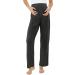 Amorbella Maternity Sweatpants | Long Over The Belly Yoga/Pajama/Lounge Pants - Charcoal, Size L - Buy Online on GoSupps.com