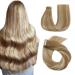 Hotlulana tape in extensions real hair balayage light brown with gold blonde (#10/10/22) Extensions real hair 18 inch/45cm 40g Skin Weft 100% natural Invisible tape extensions real hair.#10/10/22 light brown with Goldblond 45cm-18 inch (40 pack)
