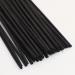 100 Natural Wood Rattan Reed Diffuser Sticks for Aroma Fragrance Essential Oil Diffusers - Black (Pack of 100) - Buy Online on GoSupps.com