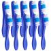 FRCOLOR 10pcs Prison Toothbrush Tooth Brush Teeth Accessories Toothbrush Prison Tiny Toothbrush Soft Bristles Toothbrushes Handle Toothbrush Travel Short Handle Plastic Cleaning Brush