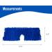 Houseables Flip Mop Refills - 3 Pack Dual-Action Microfiber Pads - Machine Washable - All Surface Cleaning - 18 X 6 - Buy Online on GoSupps.com