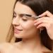 6-Piece Eyelash & Eyebrow Brush Set with Container - Perfect for Powder & Gel Application - Buy Online on GoSupps.com