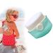 Sun protection applicator for children sunscreen applicator Sunblock buddy brush with protective caps sun lotion applicator sunscreen brush travel-free for sun protection Applicator (A)