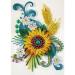 TRRCEPOS Partial Drill Diamond Painting  5D Diamond Painting Kit for Adults and Kids Diamond Flower Pictures 12 X 16 Inch (Diamond Flower-E) A-Diamond flower-E