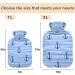 Naanle Stripes Sea Anchor 2L Hot Water Bottle with Cover - Large Transparent Hot Water Bottle for Pain Relief Bed Warmer & Cold Therapy - Buy Online on GoSupps.com