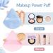 ProusKy 2-Piece Triangle Powder Puffs Set - Soft Velour Makeup Puffs for Pressed and Loose Powder Application - Buy Online on GoSupps.com