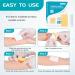 Buy Manuka Honey Calcium Alginate Wound Dressing | Medical Grade Wound Care Bandages - 2x2 Pack of 10 - High Absorbency - Buy Online on GoSupps.com