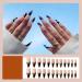 JUSTOTRY 24 Pcs Stiletto Fake Nails with Jewels | Black French Press on Nails | Patterns Cloud Almond Stick on Nails | Extra Long False Nails for Women | Nail Art Glue Included - Buy Online on GoSupps.com