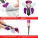 300Pcs Professional Stiletto Nail Forms for Acrylic & UV Gel Nail Extensions - Self-Adhesive Sticker Guide Form HJ-NTF037 - Buy Online on GoSupps.com