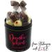 Hallingers Thank You XXL - Handmade Pralines Gift Can (500g) | Alcohol-Free Noble Cocoa Chocolates | Perfect for Mother's Day Father's Day & Birthdays - Buy Online on GoSupps.com