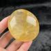 Natural Crystal Rough Natural Crystal Rough Specimen Natural Yellow Glue Flower Palm OrnamentsCrystal Stone for Home DecorStone 1 Piece - Buy Online on GoSupps.com