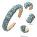 scicent Hair Accessories 2 Pieces Rhinestone Hair Bands for Women Diamond Embellished Head Band Bling Sparkle Thick Padded Hairband Fashion Wide Hair Hoops for Daily Wear - 26412 - Buy Online on GoSupps.com