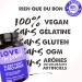 Sleep Tight & Refill Gummies | 42 Vegan Gummies | Food Supplement based on Melatonin Lemon Balm Passionflower | Made in France | Love and be Loved - Buy Online on GoSupps.com