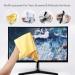 Buy 4 Pack Oversized 16"x16" Microfiber Glasses & Screen Cleaner Cloth - Safe for Electronics Eyeglasses & Delicate Surfaces - International Shipping Available - Buy Online on GoSupps.com