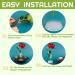 Plastic Flower Holder Pin Set - Japanese Style Floral Arrangement Tools (4 Pieces) - Buy Online on GoSupps.com