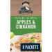 Quaker Apples & Cinnamon Instant Oatmeal 8 Packets 264g Apples & Cinnamon 264 g (Pack of 1)