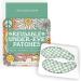 Studio Oh! Reusable Under-Eye Patches Puffy Eyes Treatment and Under Eye Masks Skincare 100% Silicone Eye Patches Pairs with Favorite Serums or Creams Beamin' Blooms