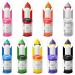 9 Colors Oil Based Food Coloring for Chocolate - Edible Dye for Cake, Candy, Baking - .53 Fl. Oz Bottles - Buy Online on GoSupps.com