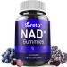 Goreta Liposomal NAD+ Gummies for Adults with Resveratrol & Quercetin | Multi-Ingredient Daily Nutrition Formula | Natural Grape Flavor, 60 Gummies