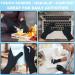 Buy 2 Pairs Full Finger Copper Arthritis Compression Gloves - Touchscreen Tips for Hand Pain Relief Carpal Tunnel Rheumatoid Medium Size Black for Men & Women - Buy Online on GoSupps.com
