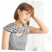 ULTECHNOVO Neck Pad Kit - 2 Pcs Neck Support Pillow & Moxa Heating Pad for Cervical Spine Relief - Buy Online on GoSupps.com
