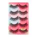 UAMOU Lashes 10/20/50/100 Boxes Mink Eyelashes 5 Pairs Natural False Eyelashes Thick Fluffy Faux Cils Lashes In Bulk G6 Cheerfully (Color : G602CS Size : 30 boxes)