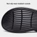 Men's Leather Bunion Corrector Flip Flops - Black, 26cm - Plantar Fasciitis & Flat Foot Correction Sandals - Buy Online on GoSupps.com