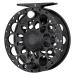 Piscifun Crest Fly Fishing Reel Large Arbor Fully Sealed Drag Saltwater CNC-machined Aluminum Alloy Fly Reel 5/6, 7/8, 9/10 (Green,Black) Black Crest-3(7/8wt)