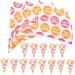 Healeved 250 Pcs Popcorn Bag Cone Treat Bags Cone Shaped Bags Popcorn Cones Bags Cookies Bags Party Gift Pastry Bags Mini Gift Bags for Favors Christmas Cone Bags Paper Wedding Candy Child - Buy Online on GoSupps.com