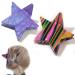 Star Hair Claw Clips 3.3 Inch Medium Large Claw Clips Acrylic Personality Women Hair Accessories Cute Claw Clips for Thick Hair Thin Hair Clips Women (Starry Sky+Stripe)