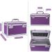 HEWEI WORKS Locking Box - Childproof Medication Organizer & Portable Storage Case - Purple/Large - 14.2''x 7.2''x 8.2 - Buy Online on GoSupps.com