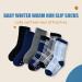 Non Slip Winter Socks for Baby Boys & Girls | 6 Pairs 12-24 Months | Warm & Thick Towelling Socks with Grips | Tartan Mix 5239 - Buy Online on GoSupps.com
