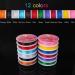 BFANGZ 0.8mm Elastic String Cord Rope for Jewelry Making - 10 Pcs Colorful Stretch String Cord (80M) - Black, Coffee, Green, Orange, Yellow - Buy Online on GoSupps.com
