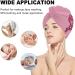 Flamingo Neon Microfiber Hair Towel Wrap for Women | Super Absorbent 10x26 Inch Hair Turban with Button - Perfect for Fast Drying & Travel - Buy Online on GoSupps.com