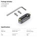 SMALLRIG Quick Release Safety Rail 4cm with 1/4'' Screws - 1409 | 1.57 Inches Long | Secure Camera Mounting - Buy Online on GoSupps.com