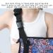 Breathable Kids Arm Sling for Elbow Injury - Adjustable Waist Belt Pediatric Support for Broken Arm & Rotator Cuff - Rose - Child Size - Buy Online on GoSupps.com
