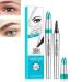 Bolisiya Jinhayson Microblading Eyebrow Pen Eyebrow Pencil 4 Tip Precision Waterproof Microblading Brow Pen Brown Long-Lasting Eyebrow Pencil For Natural Looking Brows Makeup (Light Brown)
