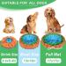 Vivifying Snuffle Mat for Dogs | Durable, Washable Interactive Game Toy | Large Dogs & Puppies | 18in Diameter | Blue Green - Buy Online on GoSupps.com