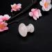 Portable Mushroom-Shaped Pink Quartz Massage Stone | Gua Sha Beauty Tool for Face Neck & Body Skin Tightening - Buy Online on GoSupps.com