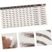 FOMIYES 45 Sheets Waterproof Eyebrow Stickers Make up Kit Makeup Eyebrows Sticker Temporary Brow Tattoos 3d - Buy Online on GoSupps.com