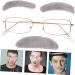 Old Man Beard Costume Set | Realistic Fake Beard Mustache & Glasses for Men - Perfect Cosplay Accessories - Buy Online on GoSupps.com