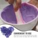 Frcolor 12 Packs Hard Wax Beans for Hair Removal - Armpit Wax Depilatory Wax Violet Wax Pearls - Buy Online on GoSupps.com