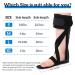 Buy Drop Foot Stabilizer AFO Brace for Men & Women | Orthotic Support for Stroke - Small Right Foot Drop Brace for Walking - Buy Online on GoSupps.com